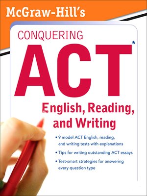 cover image of McGraw-Hill's Conquering ACT English, Reading, and Writing